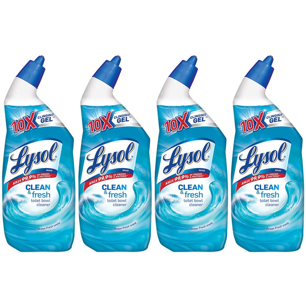 TEMU Lysol Toilet Bowl Cleaner, , 24 Oz (pack Of 4)