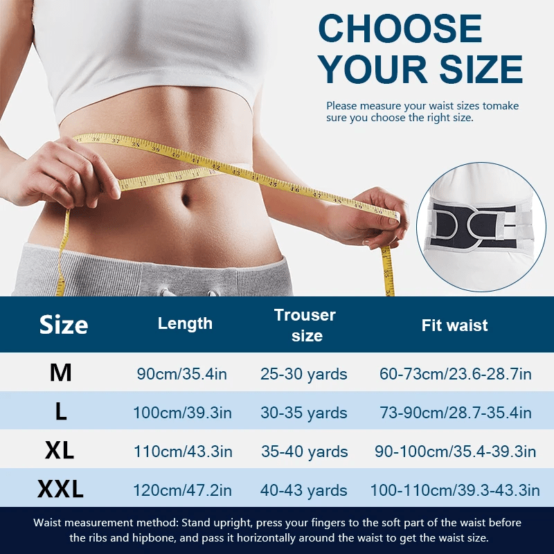 4 strong support plates support   waist belt lumbar lower back brace details 0