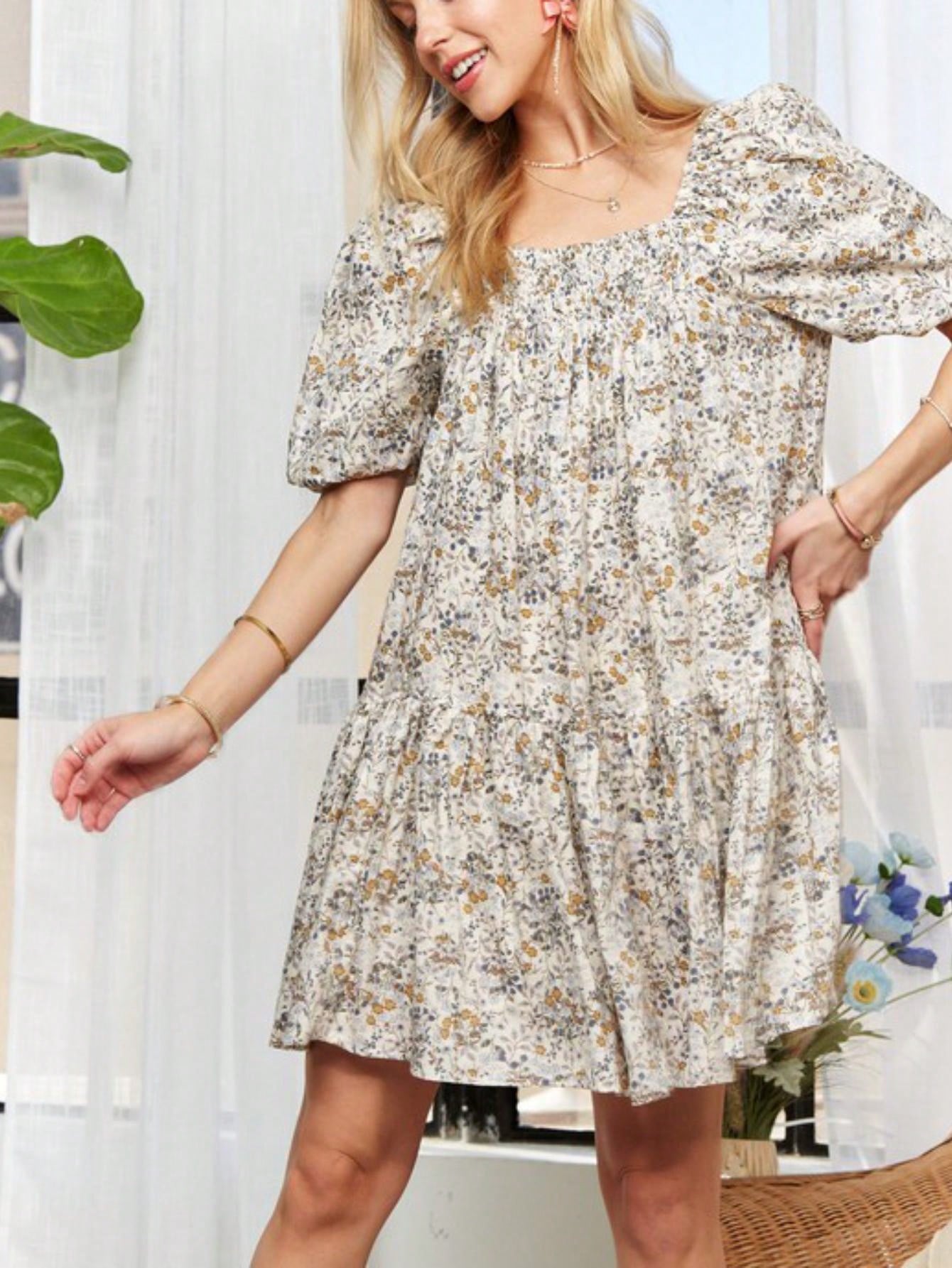 princess polly baby blue dress boho beauty in this pink floral dress! 🌸☀️ ---> Just My Type Pink Floral  Embroidery Babydoll Dress #shopthemint #boutique #onlineshopping  #styledaily #getthelook #everydayfashion main image 1