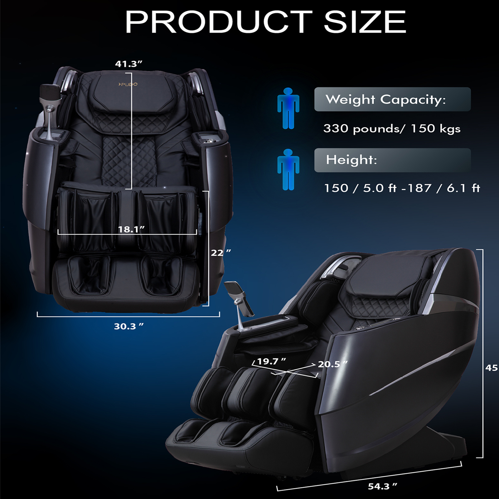 2025 new   version 4d massage chair zero gravity full body massage chair and recliner   control automatic leg rest calf and   roller heating Product details 9