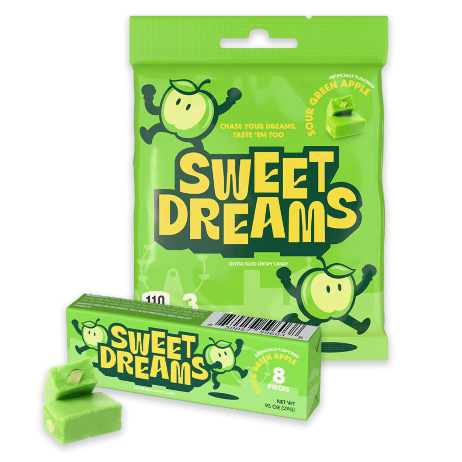 Sour Chewy Candy With Fruit Filling, Center-filled Candy Sticks, 3 Sticks Per Bag, Snack And Party Treats,easter Gifts For Kids Boys Girls