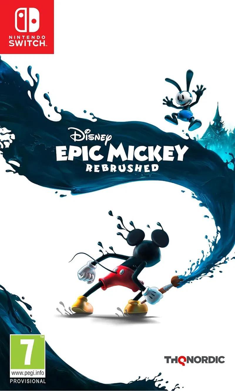 Disney Epic Mickey: Rebrushed - Nintendo Switch (Cover - English) (UK)