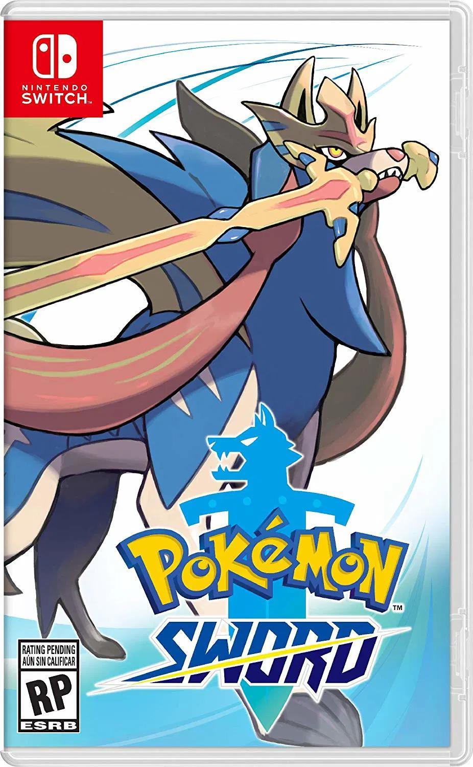 Pokemon Sword - Nintendo Switch (Cover - English) (US)