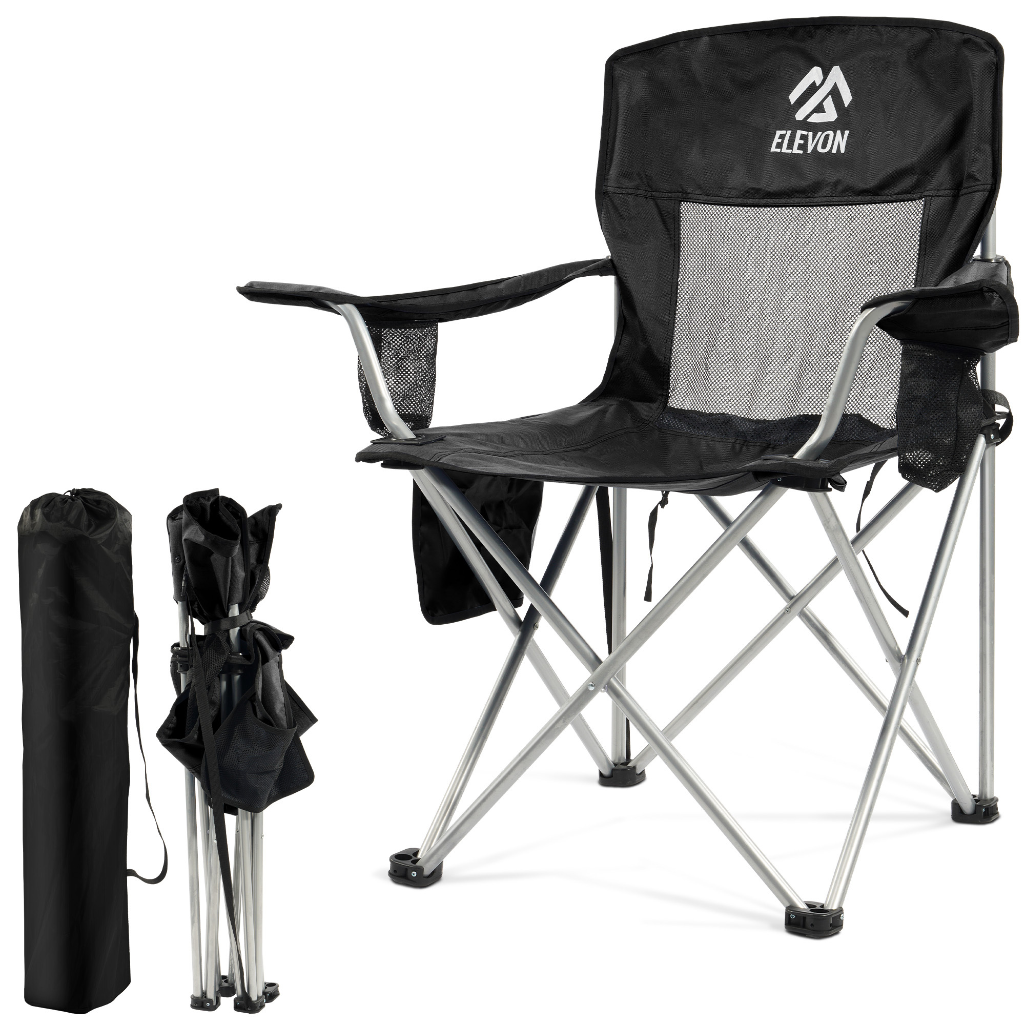 the multi functional portable marine fishing chair is here it features a foldable design and is   with handrails cup holders and storage bags making it   camping fishing beach   and sports events