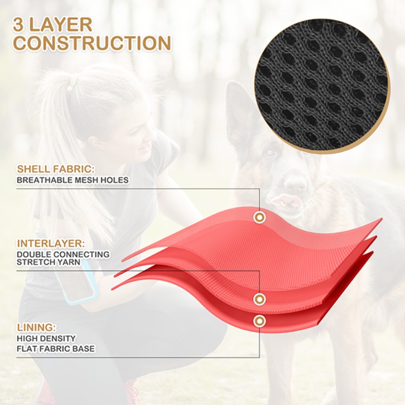 reflective dog harness vest harness handle - Size : XL - Items : Red Product Image