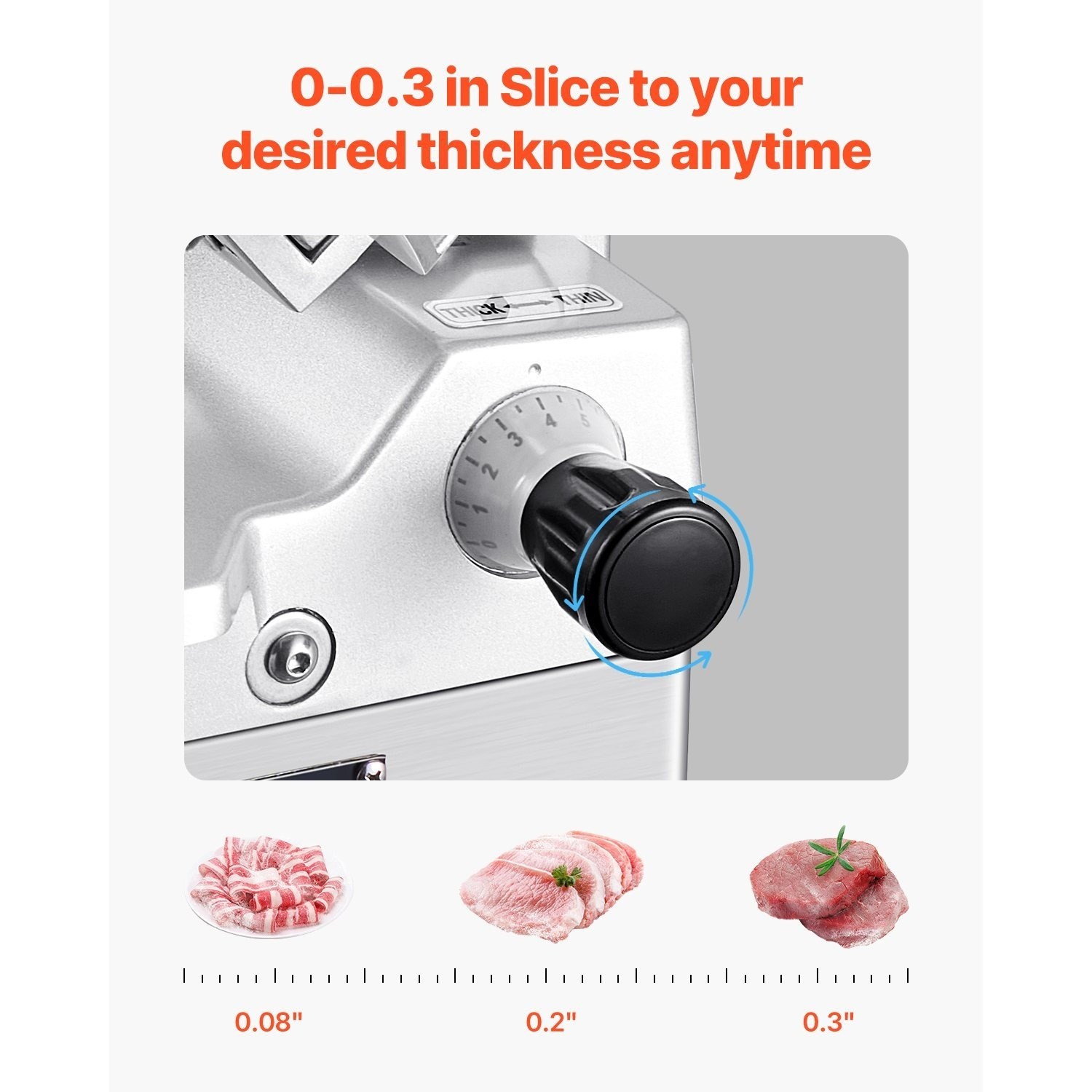 meat slicer 550w 12 electric   food slicer for   meat   Product details 5