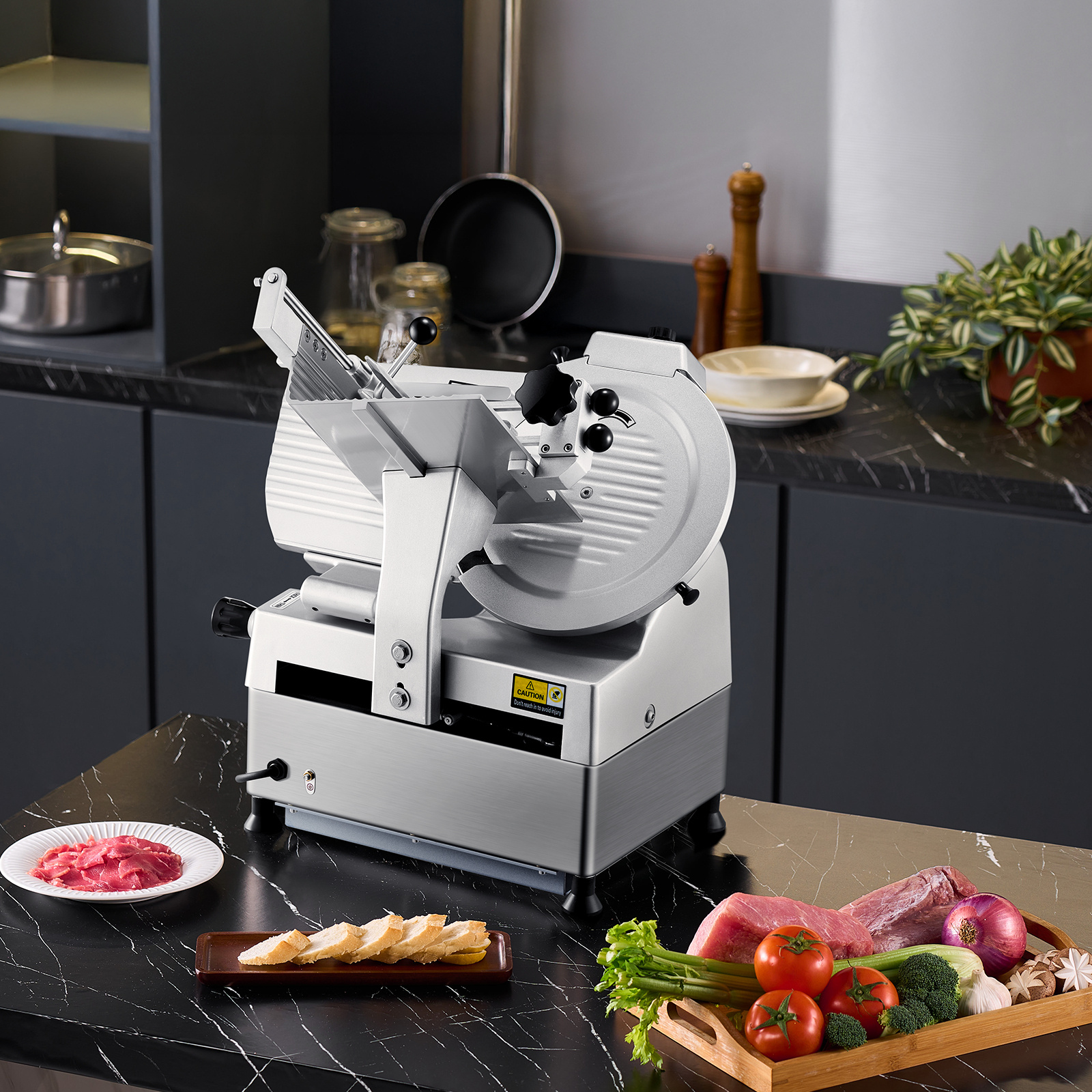 meat slicer 550w 12 electric   food slicer for   meat   Product details 0