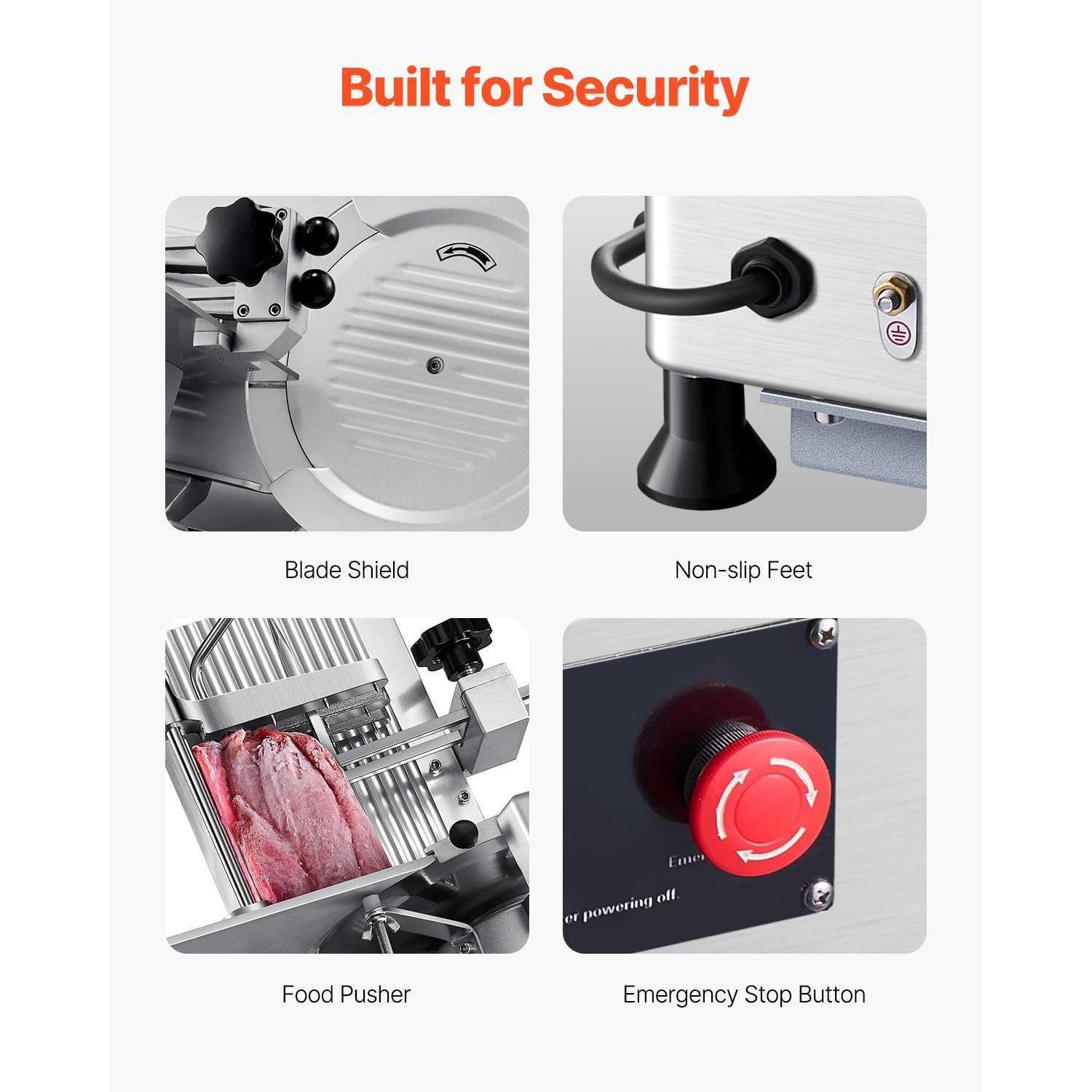 meat slicer 550w 12 electric   food slicer for   meat   Product details 7