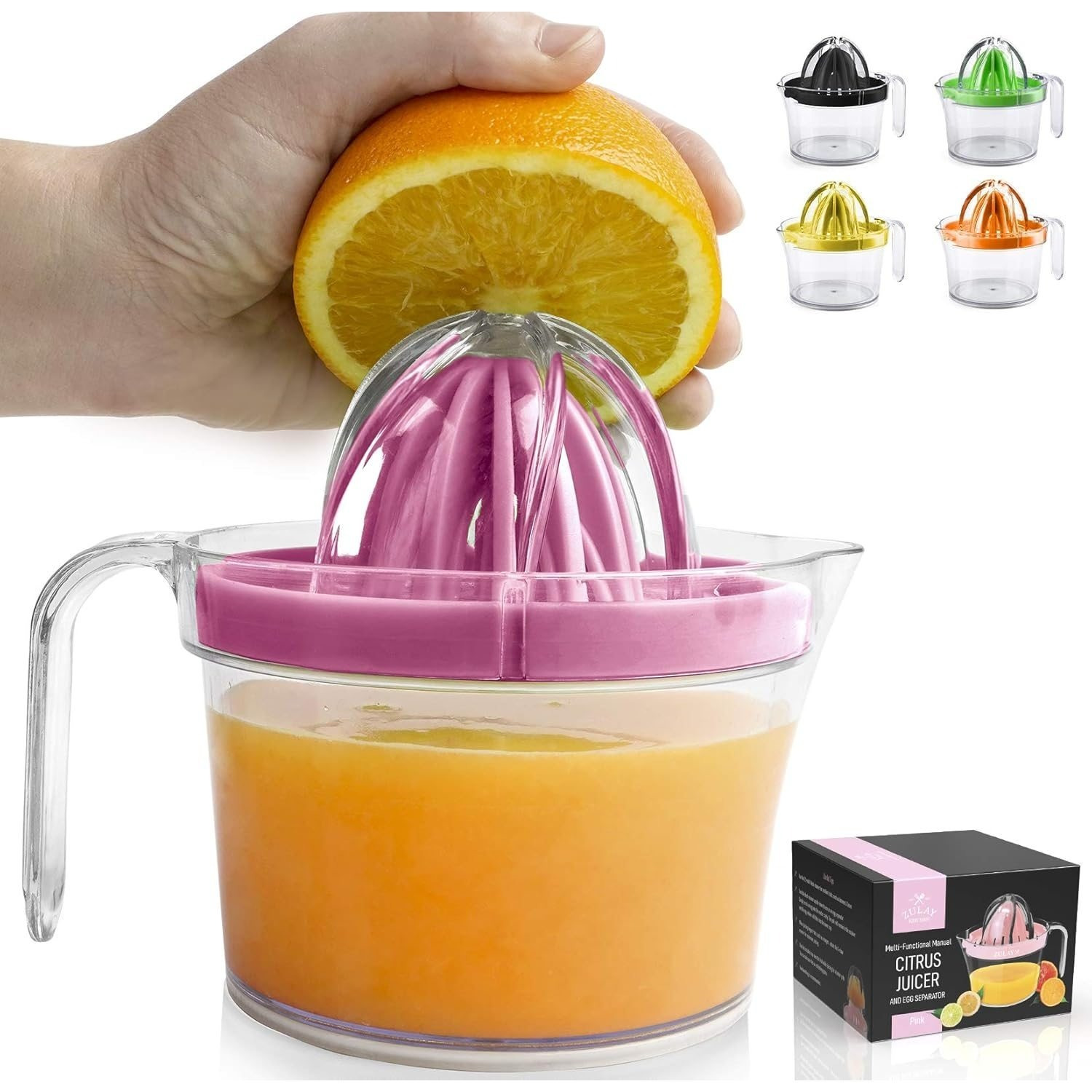 HIC Citrus Juicer Reamer with Handle and Pour Spout Heavyweight Gla 並行輸入 Harold Import Co 43214 HIC Citrus Juicer Reamer with Handle and