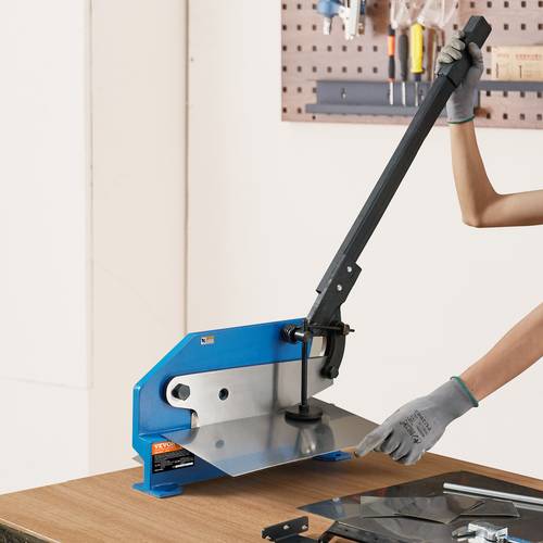 8 manual hand plate shear for metal sheet hs 8 benchtop cutter with q235 material for crafts thick steel crafting heavy duty roll press machine for diy enthusiasts