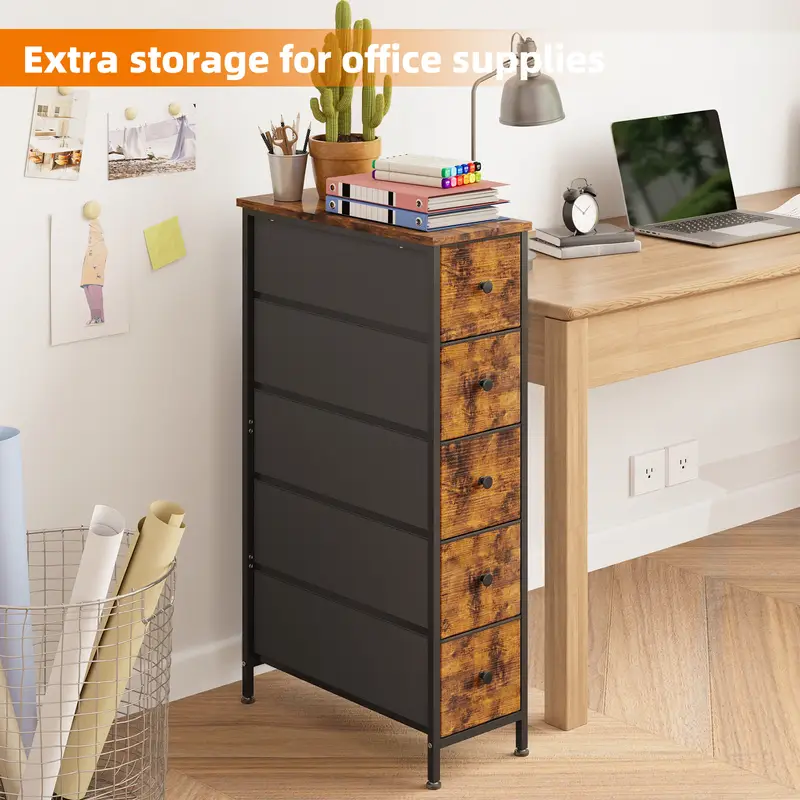 narrow storage cabinet small spaces 5 drawers - Temu narrow storage cabinet small spaces 5 drawers - Temu