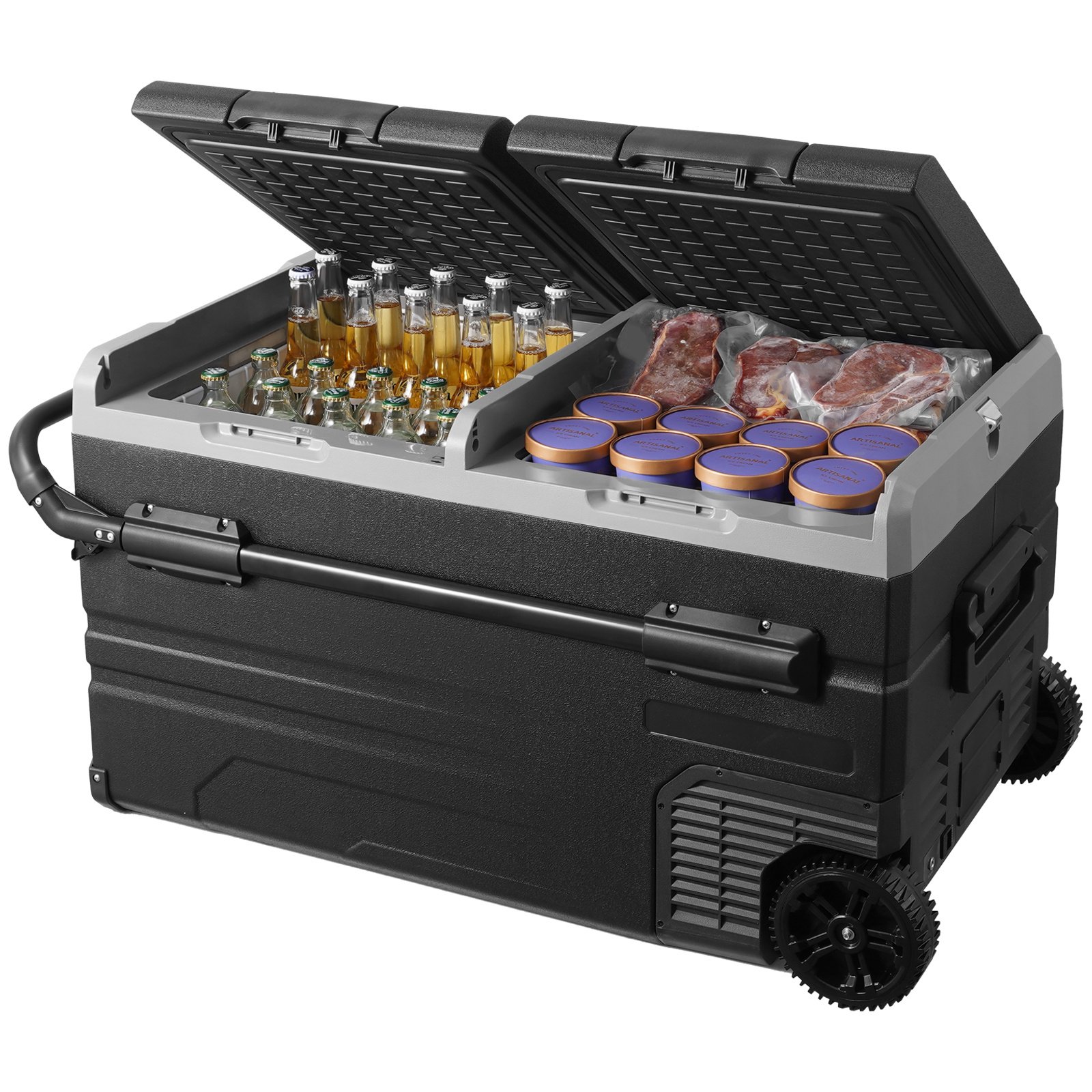portable car refrigerator freezer compressor 115 l   for   Product details 1