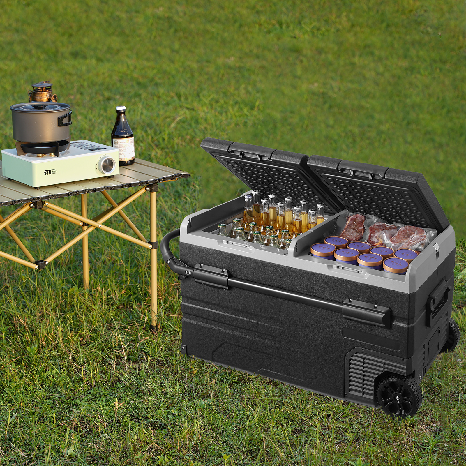 portable car refrigerator freezer compressor 115 l   for   Product details 8