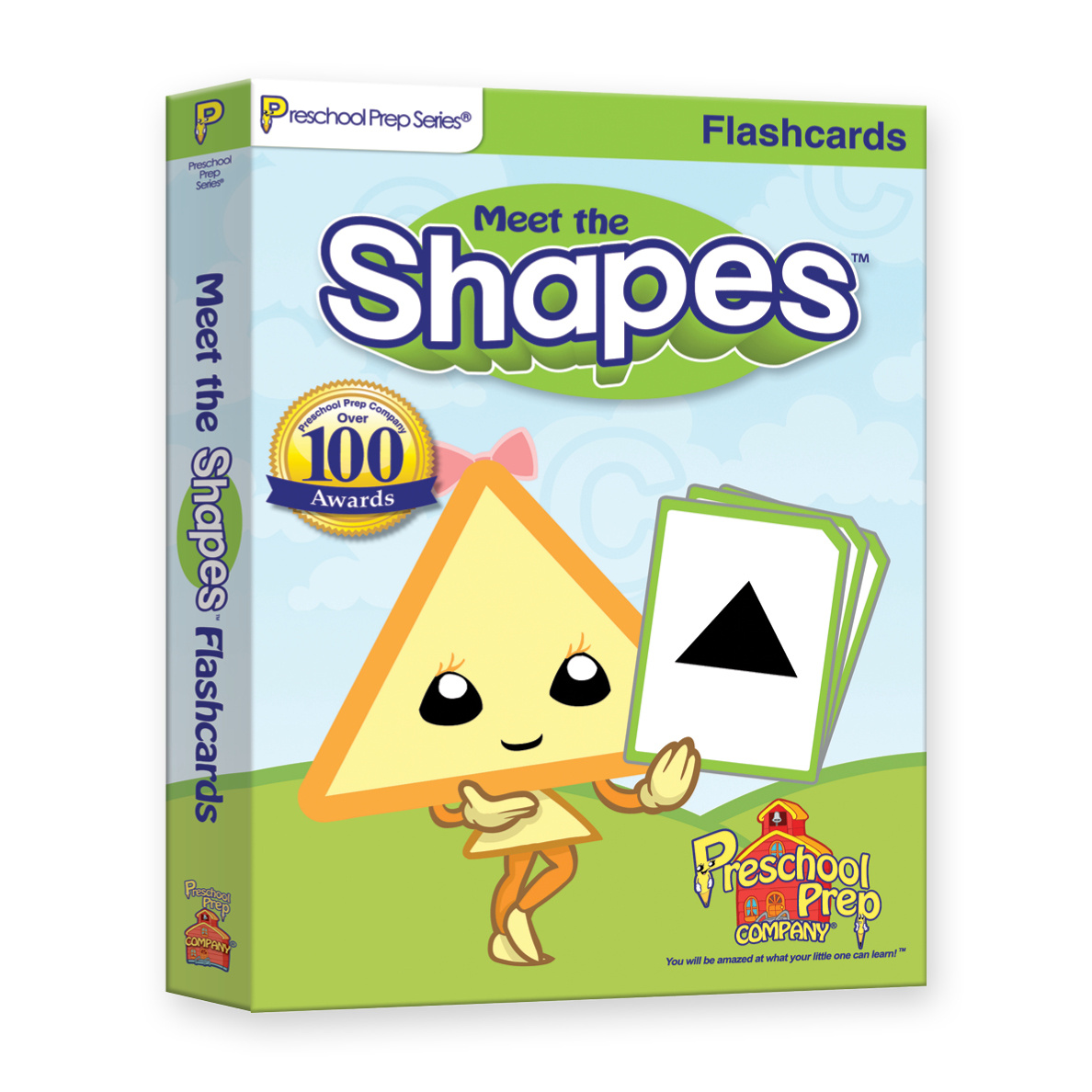 Meet the Shapes FUN PACK – Watch, Practice & Read! Bundle includes Flashcards, Movie Download, & Storybook