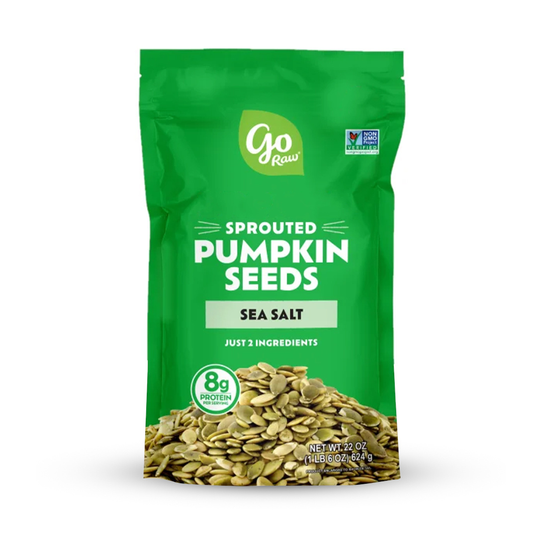 go       with sea salt   premium snack bag     baking cooking salads resealable pouch for freshness crunchy   seeds for   or daily use details 0