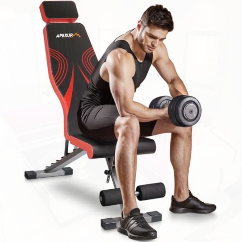 Banco De Ejercicios Plegable Ilbcavne Banco De Pesas Ajustable