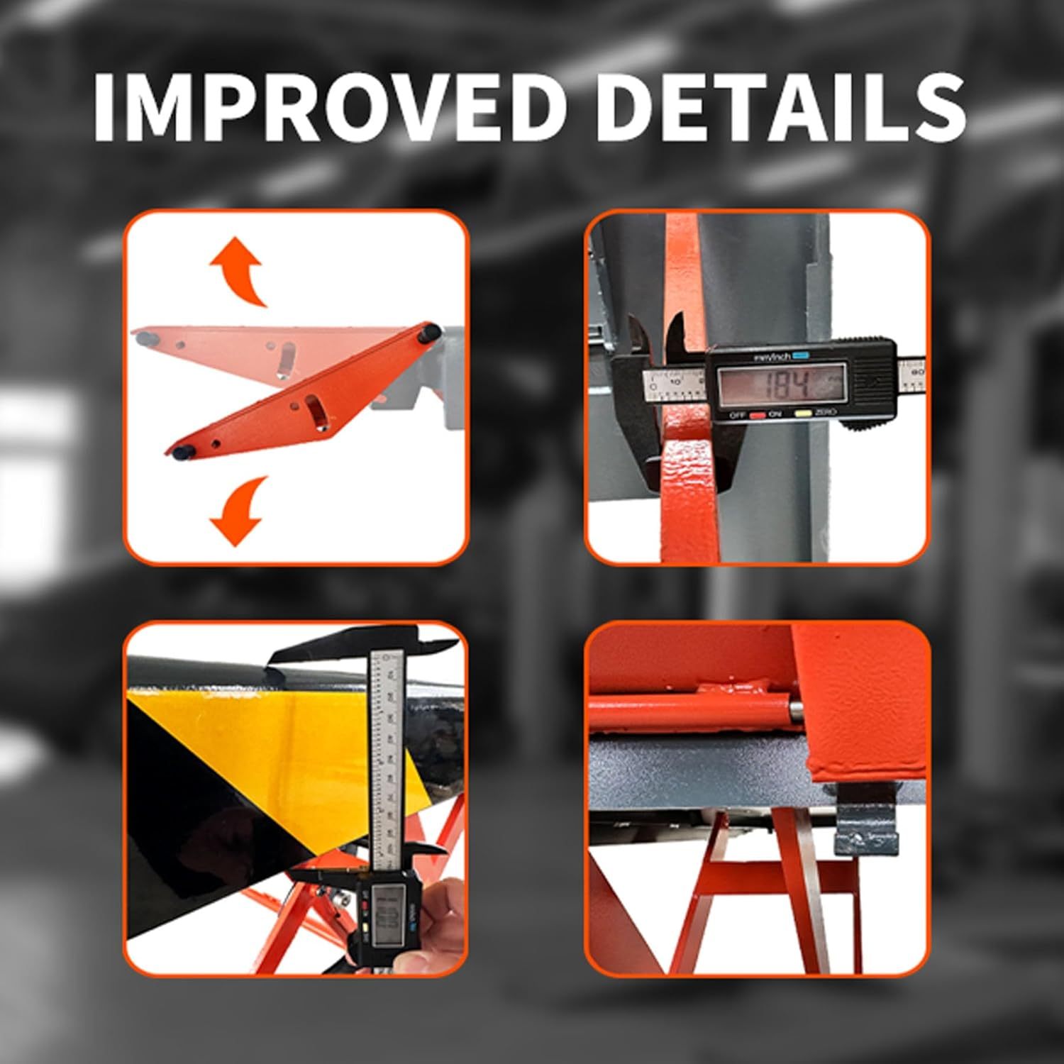 kt x90     scissor lift electric release 47 2 inch auto lift 110v 1ph with 8000lbs lifting capacity Product details 2