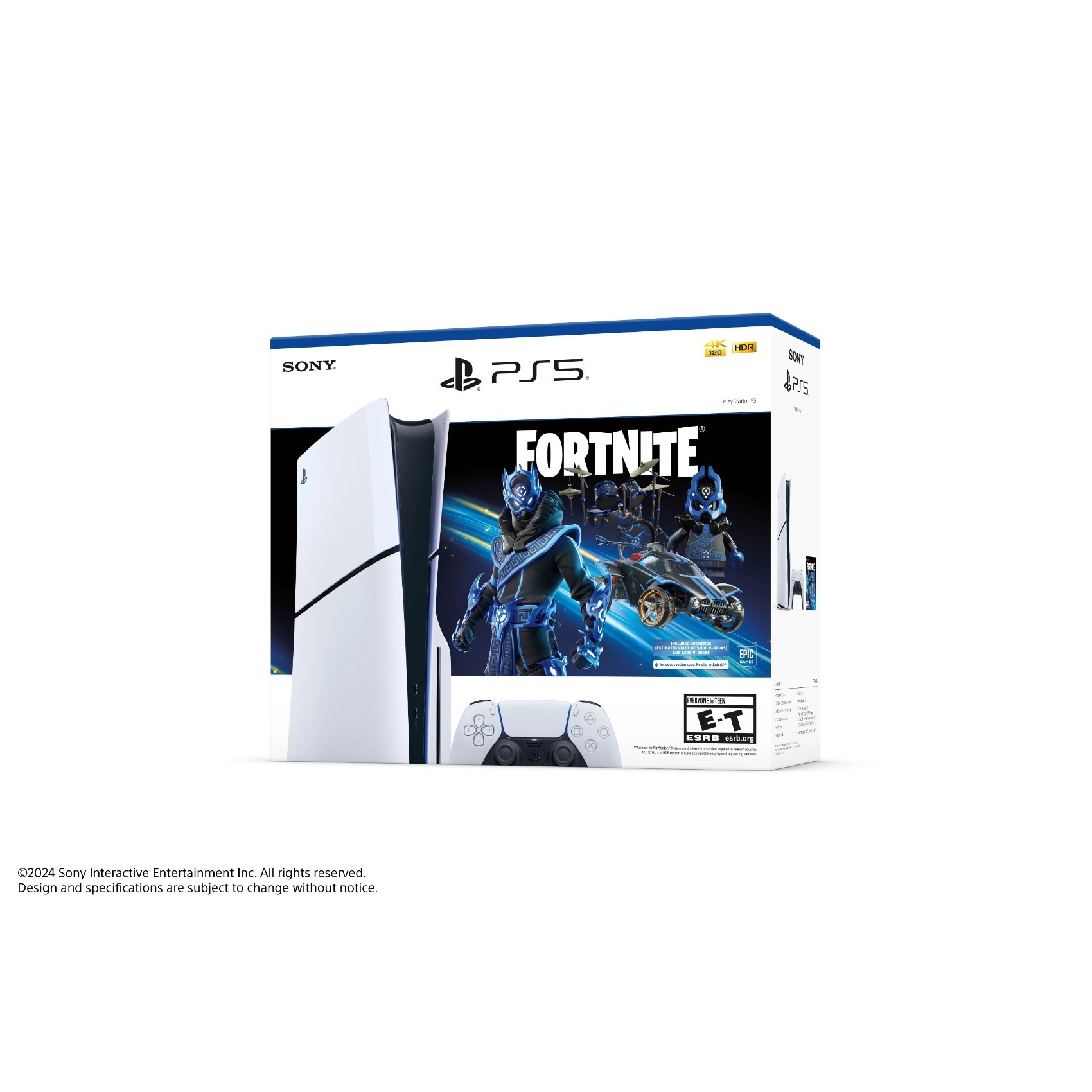 PlayStation 5 Disc Edition – Fortnite Cobalt Star Bundle