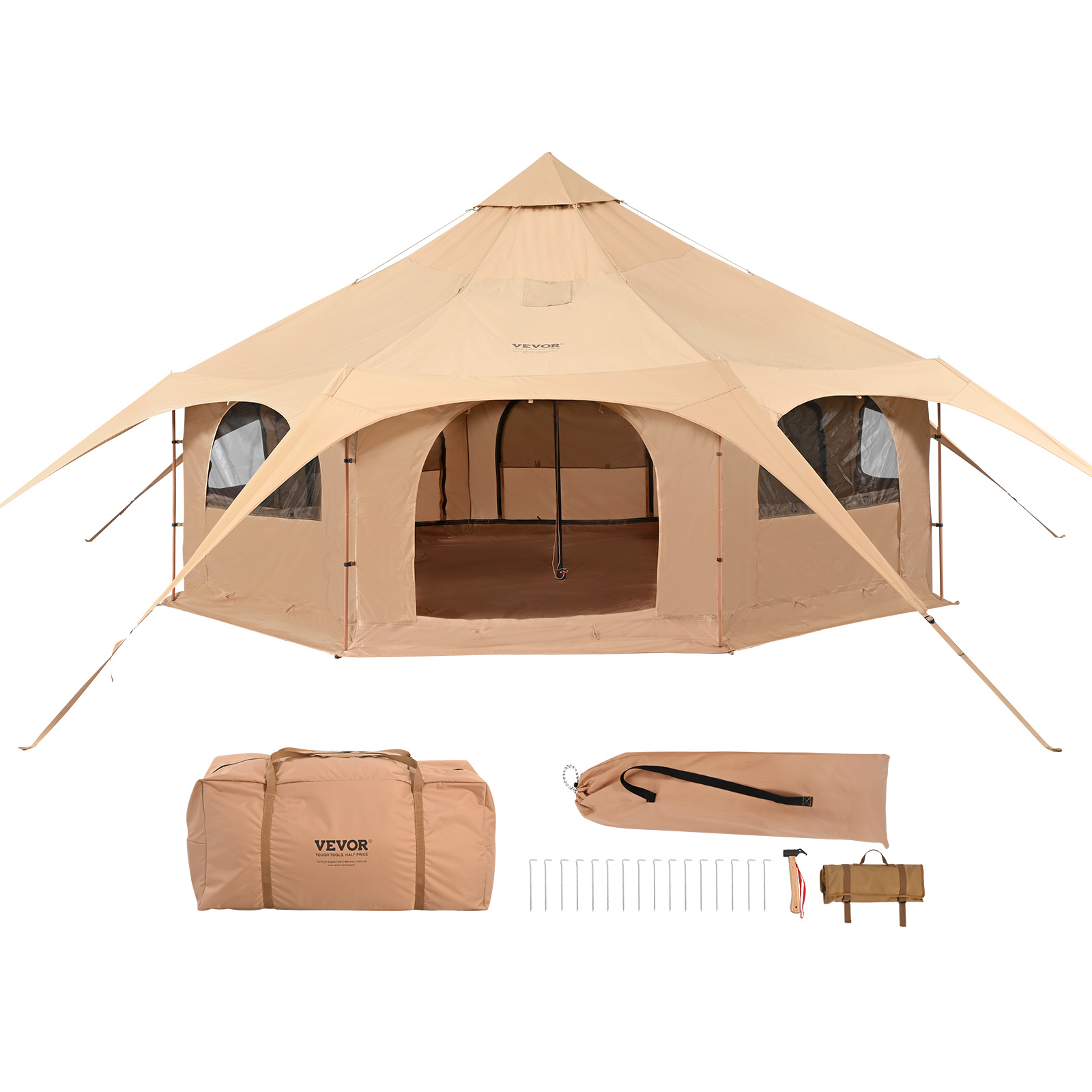 canvas tents sold on Temu United States