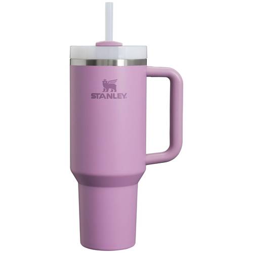 .0 Tumbler with Handle and Straw 40 oz | 3-Position Lid | Cup Holder Compatible for Travel | Insulated Stainless Steel Cup | BPA-Free | Lilac
