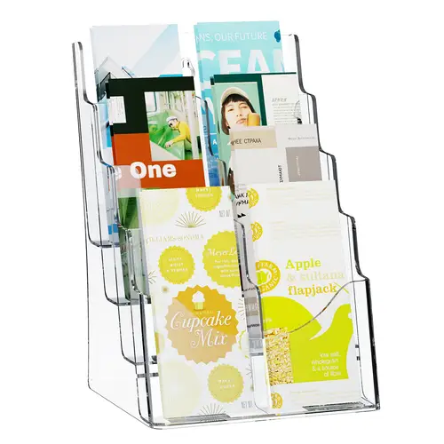 Brousure Rack brochure holder sold on Temu United States