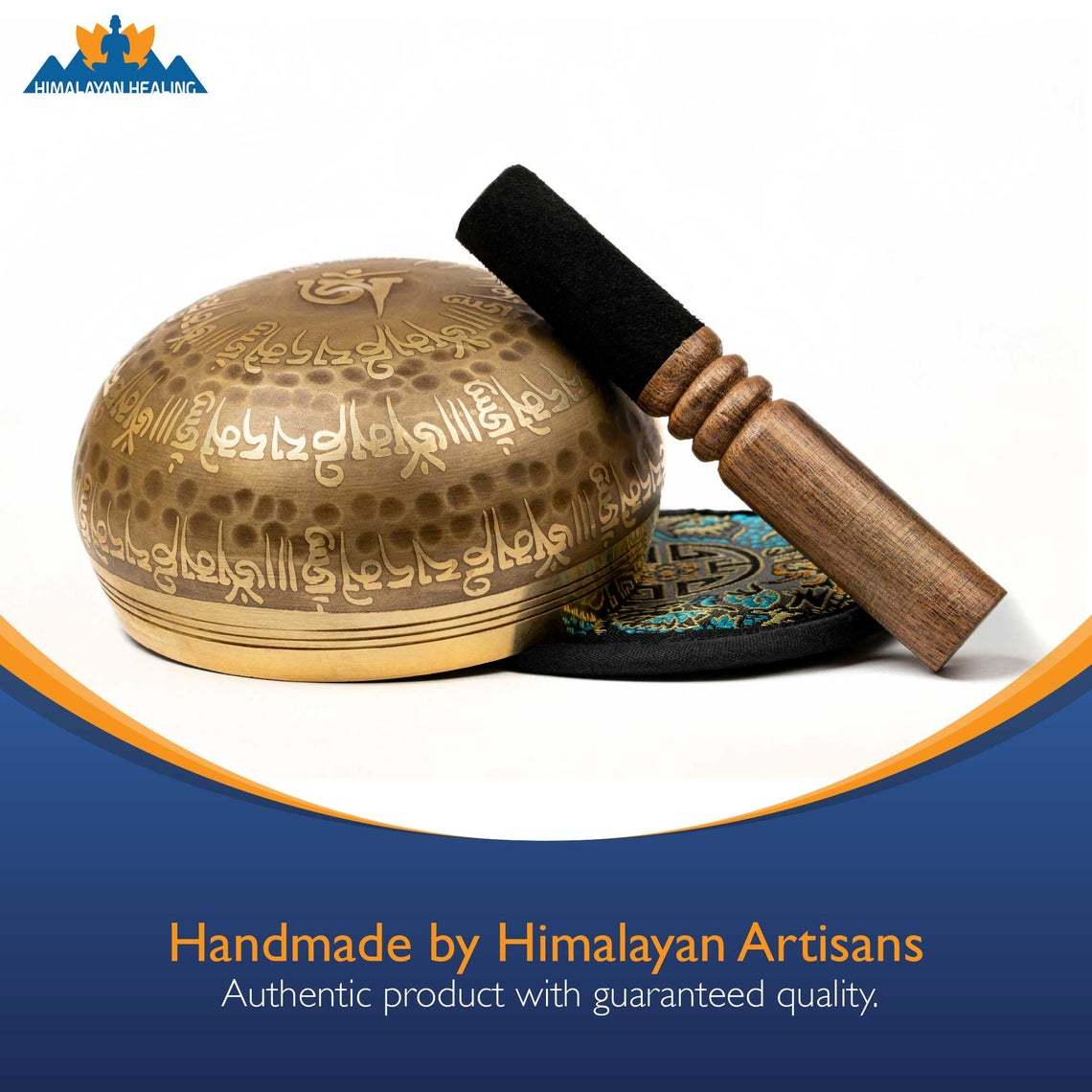 tibetan singing bowl set 4 inch with holy   and     symbol from nepal antique design suitable for yoga meditation sound healing chakra balancing