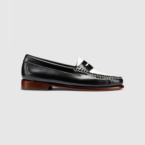 womens leather penny loafer leather sole