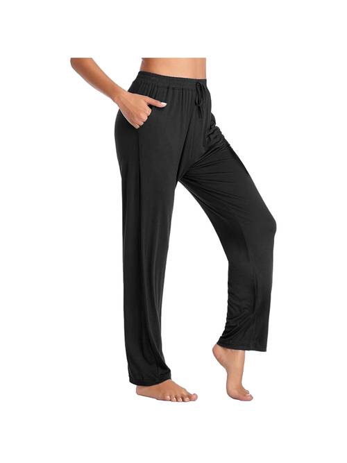 4 pack womens loose fit classic lounge pants