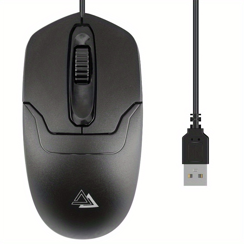 TEMU 1pc M2 Wired Mouse Business Mouse, Office Gaming Desktop Computer Laptop Usb Optical Mouse