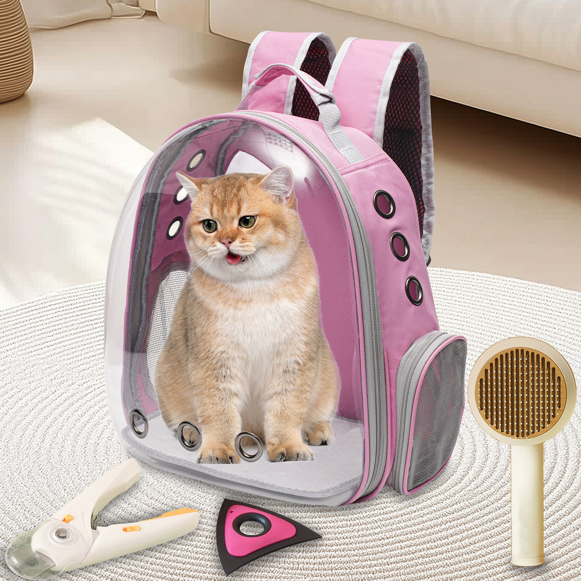 cat bag carrier sold on Temu United States