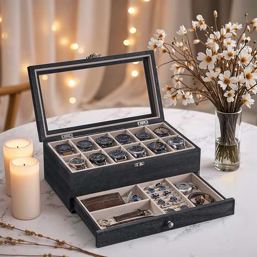 Mens Jewelry Box For Chains And Watches Amazon Mens Jewelry Box