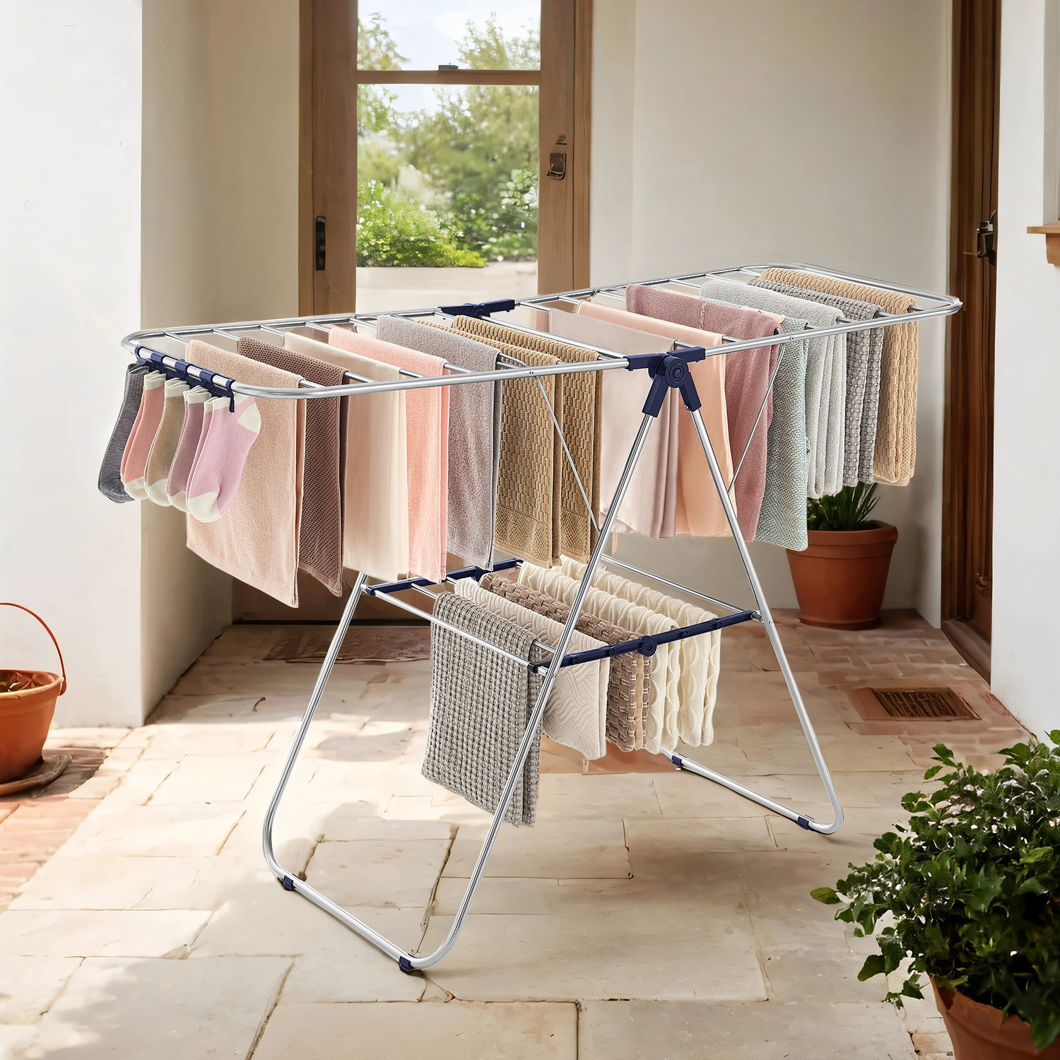 laundry drying rack sold on Temu United States