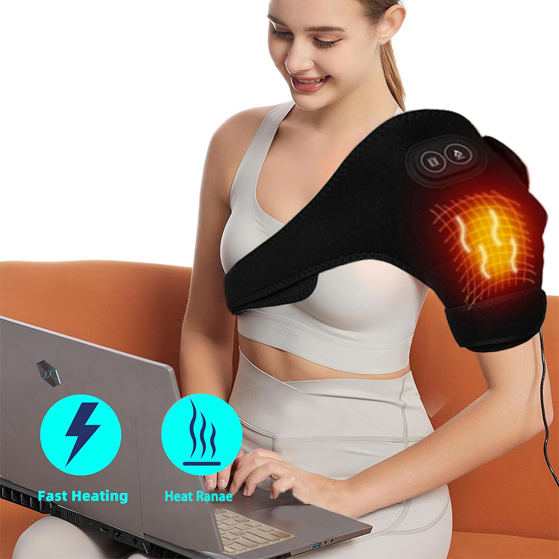 shoulder heating pad with vibration massager Amazon.com: Cordless Shoulder Heating Pad with Massage, Electric Heated  Shoulder Wrap with 3 Vibration & 3 Heat, Heating Pads for Rotator Cuff and  Frozen Pain Relief,5000mAh Chargeable Powered,Men&Women : Health & Household