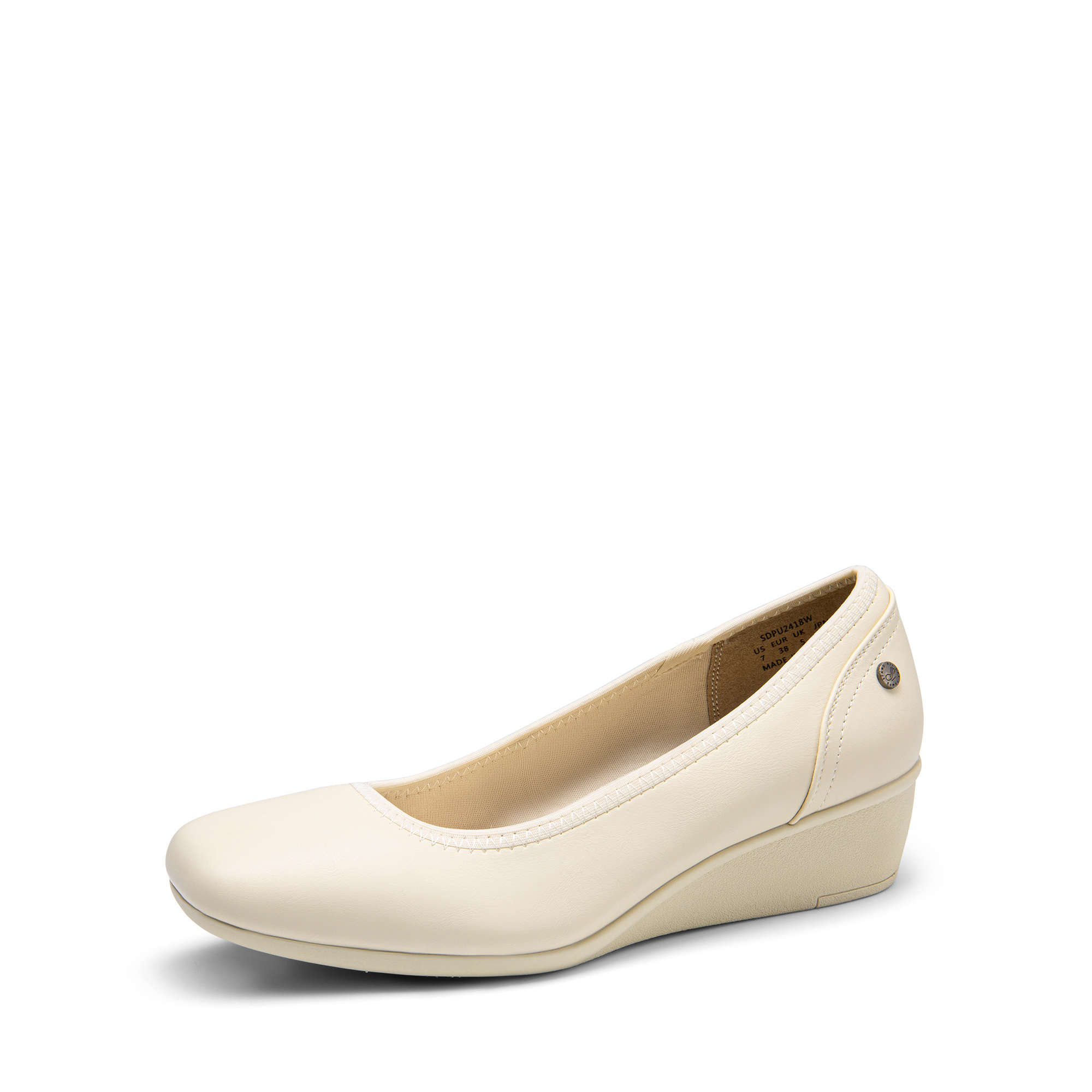 Women's Wedge Low Heels Square Close Block Toe Dress Comfortable * Pumps  Shoes Women's Formal Shoes Women's Wedge Comfortable Closed Toe Women Pumps  Dress Shoes