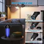 4000v electric bug zapper 5 8ft cord bug zapper for mosquitoes flies moths more backyard free screwdriver brush