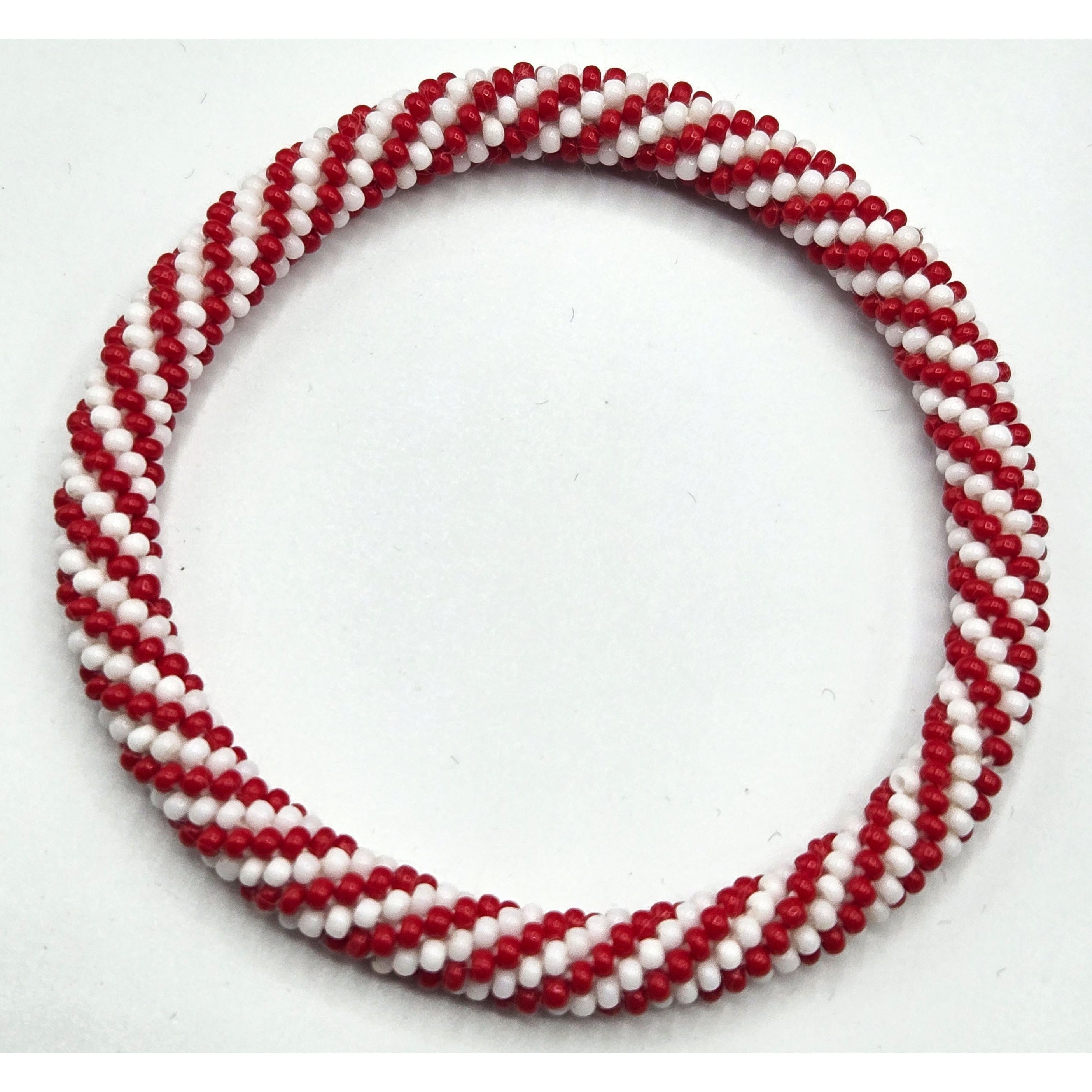 TEMU Handmade Glass Beaded Crochet Bracelets Bangle | Glass Seed Bead Crochet Bracelet| Women Fashion Handmade Beaded Jewelry Accessories Beaded Bracelets – Crochet Bangles For Women, Artisanship