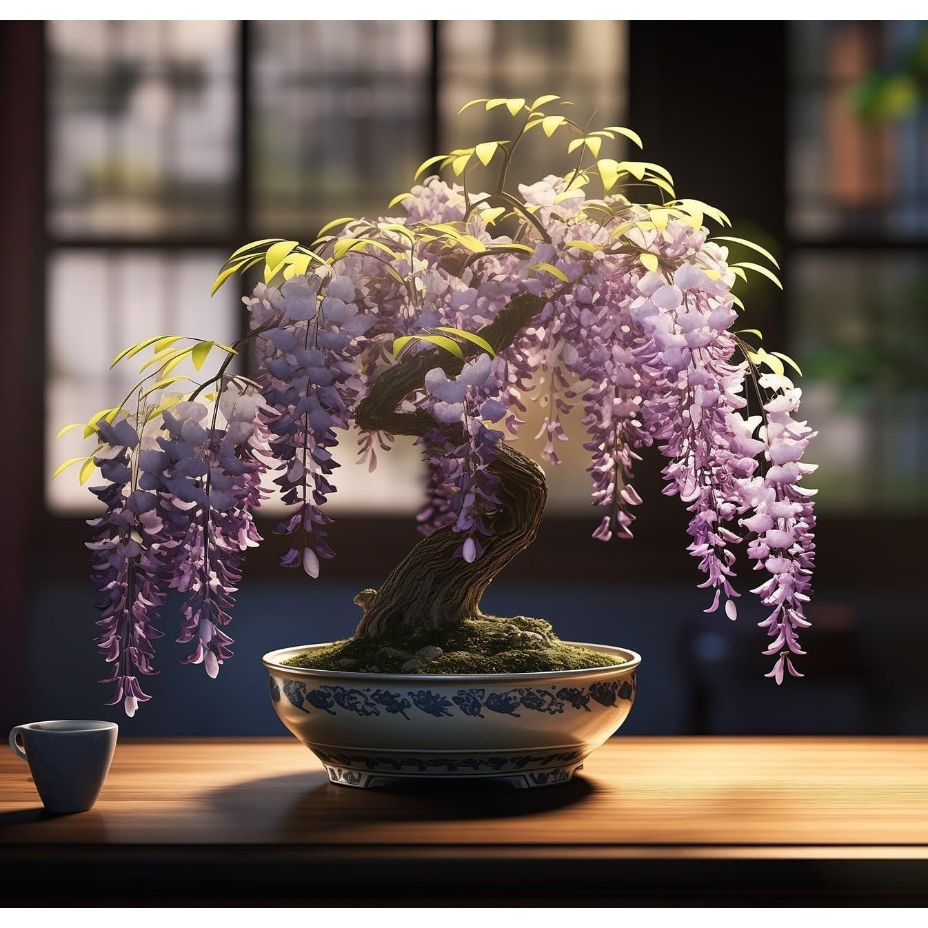 

Chinese Wisteria Bonsai - 10pcs