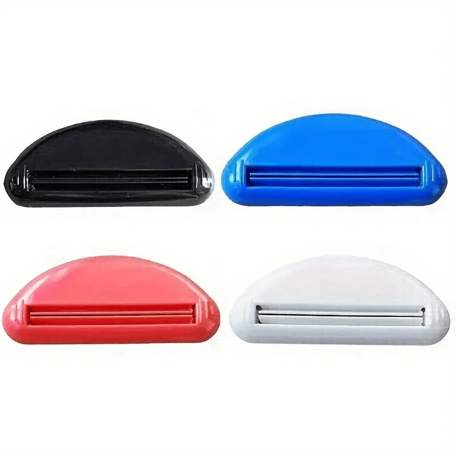 1pcs Plastic Toothpaste Squeezer - Travel-Friendly Bathroom Accessory For Home Use