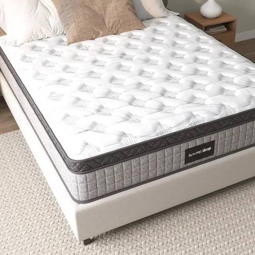 assembled in usa quality diamond innerspring hybrid and cooling gel memory foam mattress and motion isolation