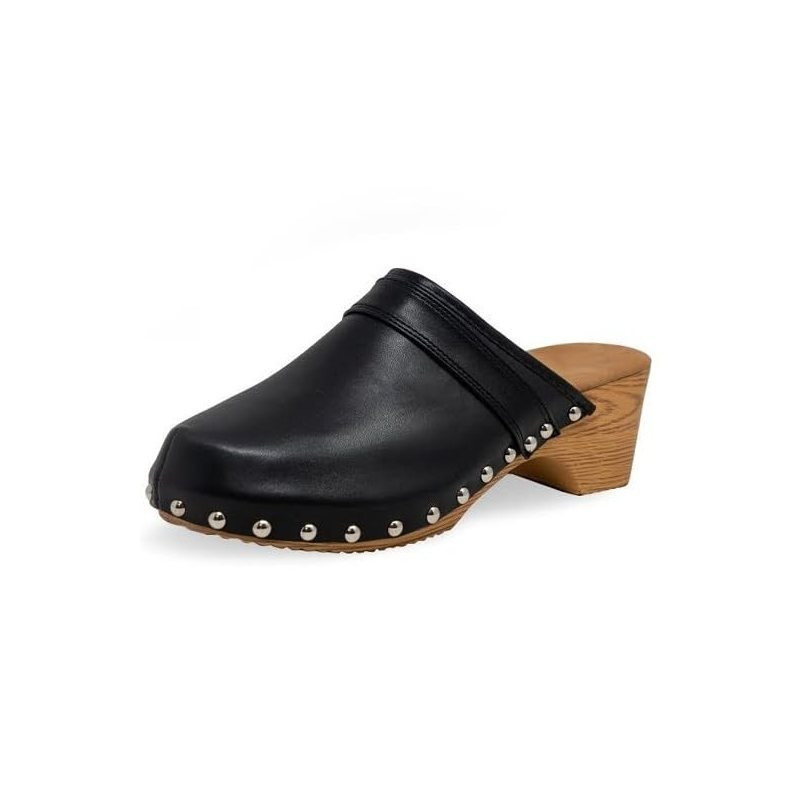 TVNGDLI Women's Clogs - Slip On Closed Toe Mules, Comfortable Orthopedic Sandals With Wedge For Walking & Travel