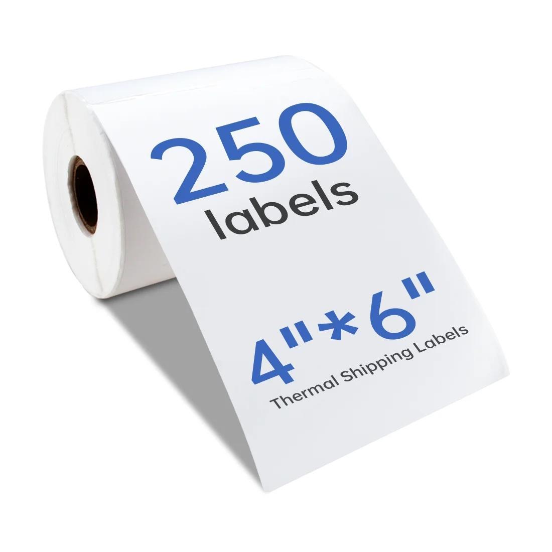 4x3 Direct Thermal Labels 16 Rolls Of - Compatible With Zebra LP 2844, GX, ZP Printers, 500/Roll GX ZP Compatible Labels