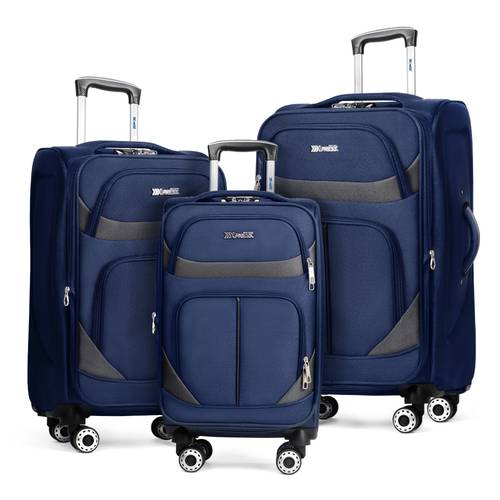 maleta de carcasa , y expandible con ruedas giratorias y candado de combinación, reforzadas, para equipaje de y facturado, maleta de viaje para , disponible en 22, 26, 30, 34