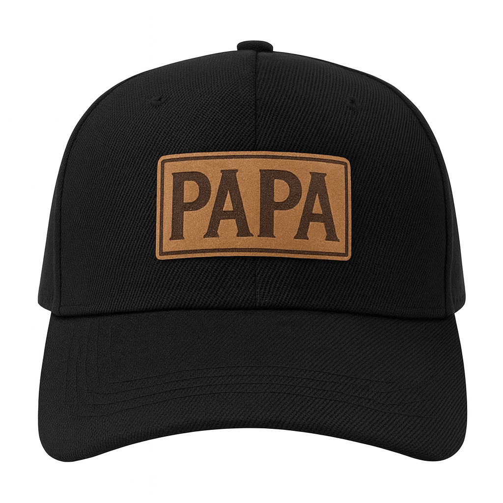 TEMU Papa Men’s Baseball Vintage Adjustable Casual Hat Ideal Christmas Gift For Dad