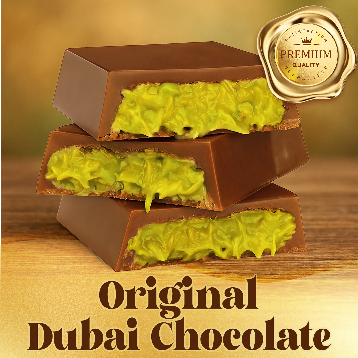 Dubai Milky Chocolate Bar 3.5 oz |