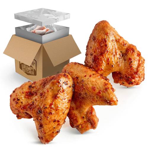grumpy butcher wings 2 packs 4 lb each air fryer ready