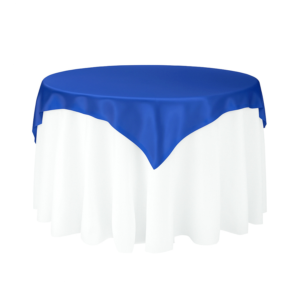TEMU 60 Inch Square Satin Tablecloth Overlay – Shiny & Cover For Wedding Decorations, Halloween Party Supplies, Thanksgiving Home Decor, Fall