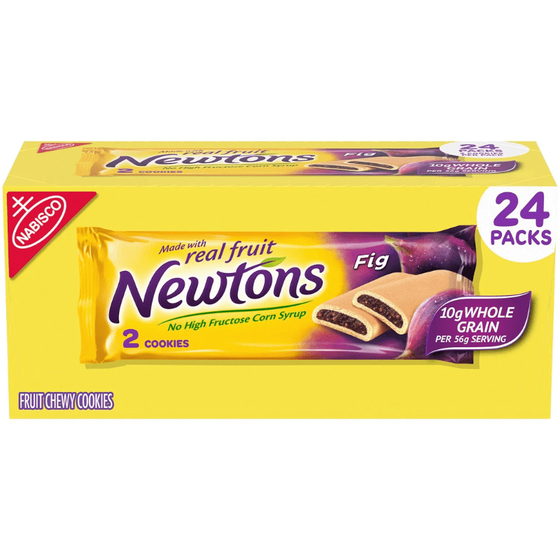 TEMU Newtons Soft And Chewy Fig, 24 Pk. | Classic Fruit-filled Made With Real Figs | Deliciously Soft, Moist, And Wholesome Snack | Perfect For