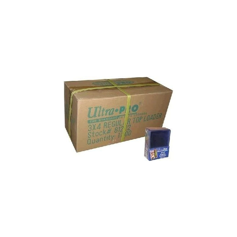 TEMU 1000 X 3x4" Ultra Pro Of Top Loaders For Normal Sized Sports Baseball Football Cards And Gaming Magic Yugioh Cards ( Case)