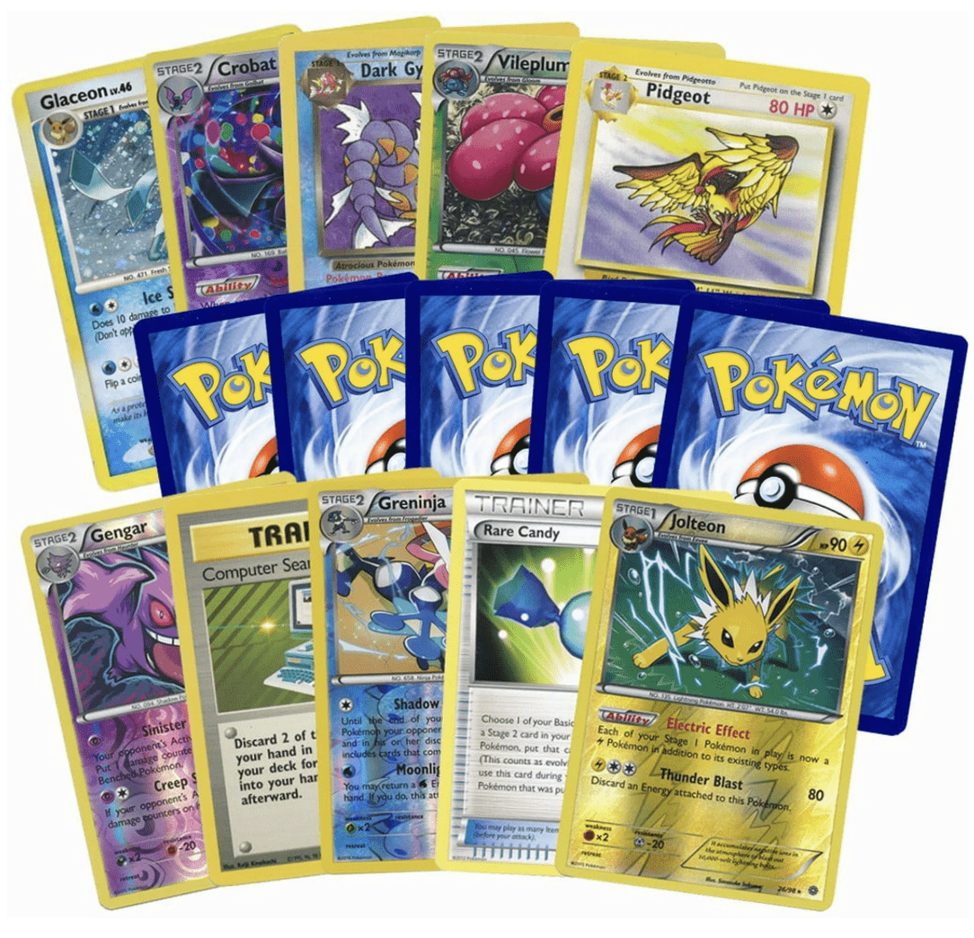 25 RANDOM Rare Pokemon Cards with 100 HP or Higher (Assorted Lot)