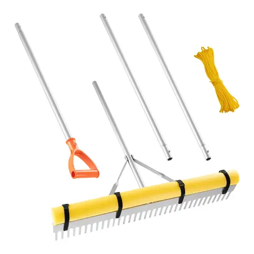 Steel Rope Scraper dethatching rake sold on Temu United States